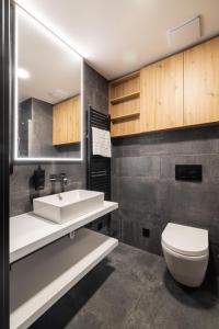 Koupelna v ubytování Apartmány Florián