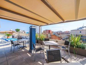 Balkón nebo terasa v ubytování Hotel Angelo