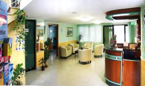 Posezení v ubytování Hotel Oria