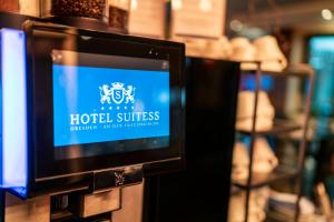 Certifikát, hodnocení, plakát nebo jiný dokument vystavený v ubytování Hotel Suitess