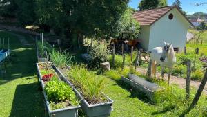 Zahrada ubytování HOTEL RURAL BASQUE IRATI