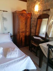 Katil atau katil-katil dalam bilik di Mani Fort Charabos