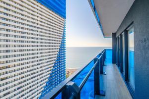 Nespecifikovaný výhled na moře nebo výhled na moře při pohledu z hotelu