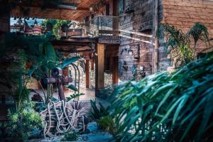 Zahrada ubytování Hôtel Pirates World