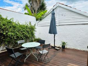 Taman di luar Sunny - charmant duplex avec terrasse privative