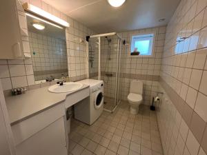 Koupelna v ubytování Geiranger booking 17