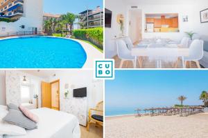 Bazén v ubytovaní Cubo's Beach Apartment Torrox Costa alebo v jeho blízkosti