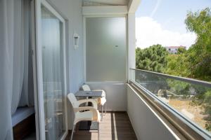 Balkón nebo terasa v ubytování Hotel Dyrrah