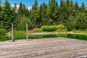 Paesaggio naturale nelle vicinanze dello chalet