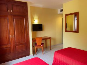 Posteľ alebo postele v izbe v ubytovaní Hotel Acquamaris 3000
