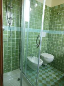 Koupelna v ubytování B&B Pettirosso