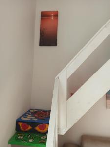 Postel nebo postele na pokoji v ubytování Enjoy Trani