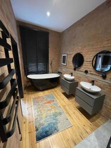 Et badeværelse på Apartments PSD - Filmowa