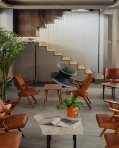 Zona de estar de 'RE-Dama Hostel