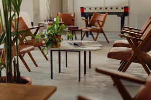 Zona de estar de 'RE-Dama Hostel