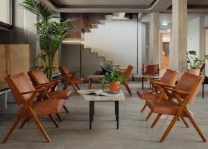 Zona de estar de 'RE-Dama Hostel
