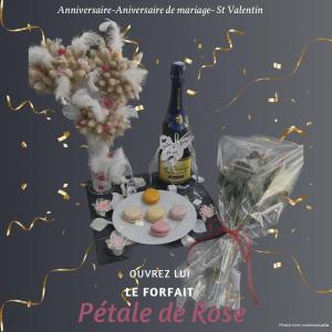 Nápoje v ubytovaní La fleur des marais