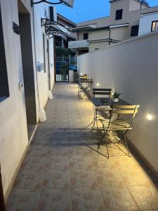 Balkón nebo terasa v ubytování B&B Melissa
