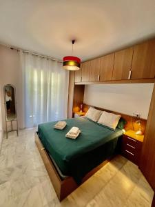 Posteľ alebo postele v izbe v ubytovaní Apartamento Playa Arrabassada