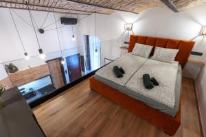 Posteľ alebo postele v izbe v ubytovaní Parliament Dream Apartment!