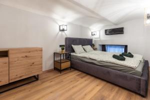 Posteľ alebo postele v izbe v ubytovaní Parliament Dream Apartment!