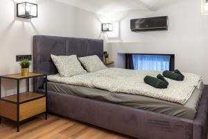 Posteľ alebo postele v izbe v ubytovaní Parliament Dream Apartment!