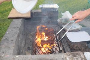Grillaðstaða í boði fyrir gesti á hótelinu