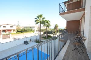 Balkón alebo terasa v ubytovaní Amada Hotel Siracusa