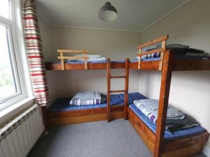 Postel nebo postele na pokoji v ubytování West Highland Lodge
