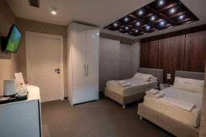 Katil atau katil-katil dalam bilik di Hotel Chicago