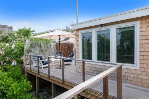 Balkón nebo terasa v ubytování Huron Hideaway