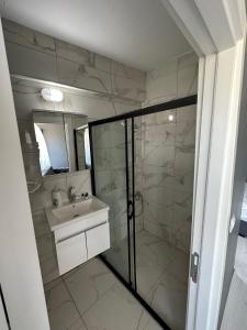 Koupelna v ubytování Arena Resort Otel Kagıthane + 27 fotografií