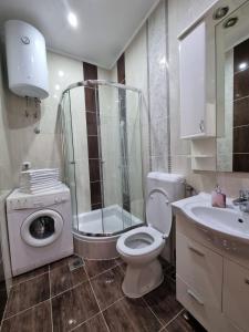 Koupelna v ubytování Apartmani Marić