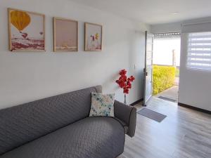 Posezení v ubytování 5 Apartaestudio Cedritos