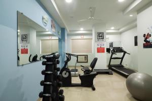 Fitness centrum a/nebo fitness zařízení v ubytování Ginger Mumbai Andheri (MIDC)
