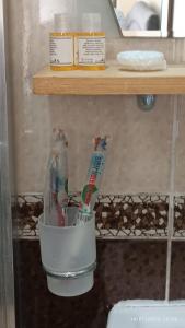 A bathroom at Nar Hotel
