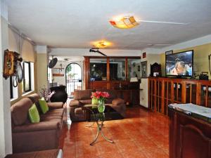 TV o dispositivi per l'intrattenimento presso Hotel Rincón Escandinavo