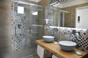 Koupelna v ubytování Hotel Belsito