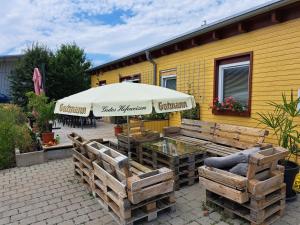 Zahrada ubytování Bed & Breakfast Preith