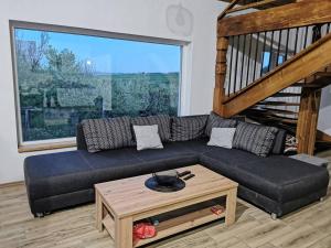 Posezení v ubytování Cabana Tudor