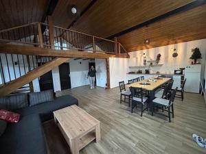 Posezení v ubytování Cabana Tudor