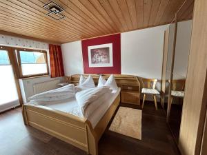 Posteľ alebo postele v izbe v ubytovaní Appartement Bergblick
