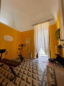 Fitness centrum a/nebo fitness zařízení v ubytování B&B Al Castello