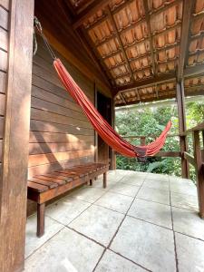 Um jardim em Casa Selva - Vila do Abraão - Ilha grande