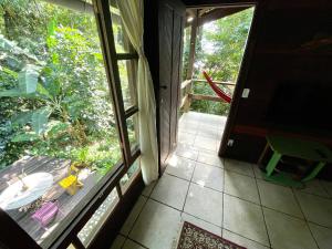 Um jardim em Casa Selva - Vila do Abraão - Ilha grande