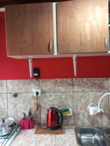 Köök või kööginurk majutusasutuses Como en casa