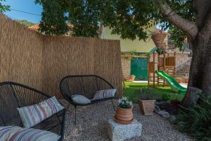 Vonkajšia záhrada v ubytovaní Villa Vuki