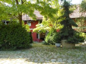 Κήπος έξω από το Ferienwohnung Roeder Mühle