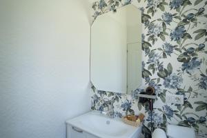 Koupelna v ubytování Hotel Bellonda