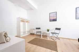 Posezení v ubytování Target Hostel